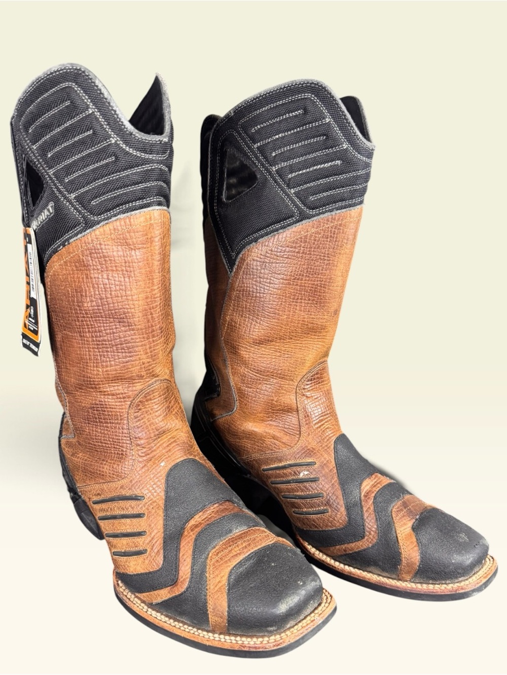 Ariat Brown and Black Men's Work Boots Size 8.5EE